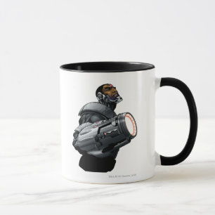 Cyborg & Waffe zerschlagen Tasse