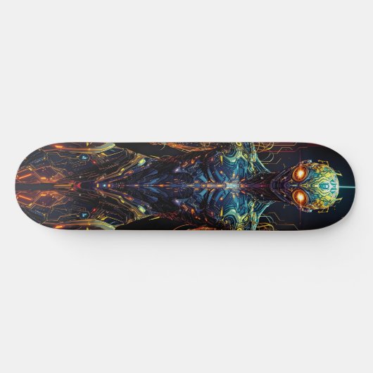 Cyborg Warrior Skateboard (Horizontal)