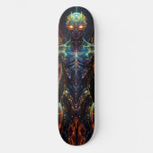 Cyborg Warrior Skateboard (Vorderseite)