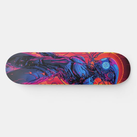 Cyborg Warrior Skateboard (Horizontal)