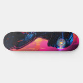 Cyborg Warrior Skateboard (Horizontal)