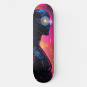 Cyborg Warrior Skateboard (Vorderseite)