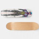 Cyborg Warrior Skateboard (Horizontal)