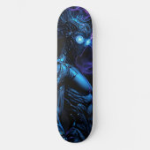 Cyborg Warrior Skateboard (Vorderseite)