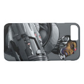 Cyborg & Weapon Bust 2 Case-Mate iPhone Hülle (Rückseite (Horizontal))