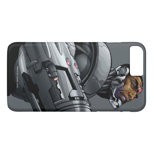 Cyborg & Weapon Bust 2 Case-Mate iPhone Hülle (Rückseite (Horizontal))