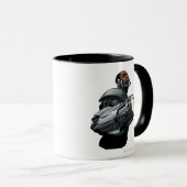 Cyborg & Weapon Bust Tasse (VorderseiteRechts)