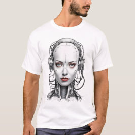 Cyborg weiblich T-Shirt
