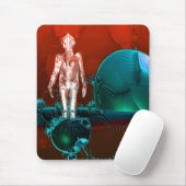 Cyborg-Werk Mousepad (Mit Mouse)