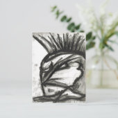 Cyborgknight Postkarte (Stehend Vorderseite)