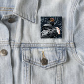 Cyborgs & Waffen Schmuggel Button (Beispiel)