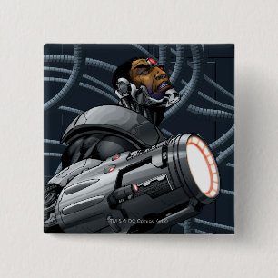 Cyborgs & Waffen Schmuggel Button