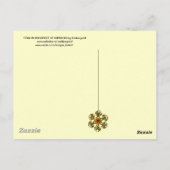 CYBORTITAN IN WÜSTE DER HYPERION-Science Fiction Postkarte (Rückseite)