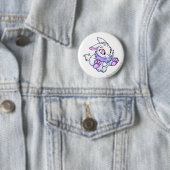 Cybunny Blau Button (Beispiel)