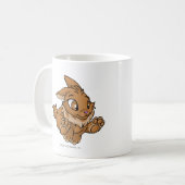 Cybunny Brown Kaffeetasse (Vorderseite Links)
