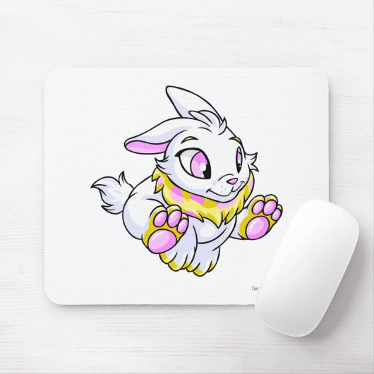 Cybunny Gelb Mousepad (Mit Mouse)