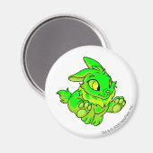 Cybunny Glows Magnet (Vorderseite/Rückseite)