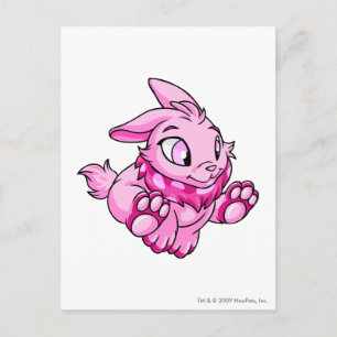 Cybunny Pink Postkarte