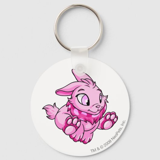 Cybunny Pink Schlüsselanhänger (Vorderseite)