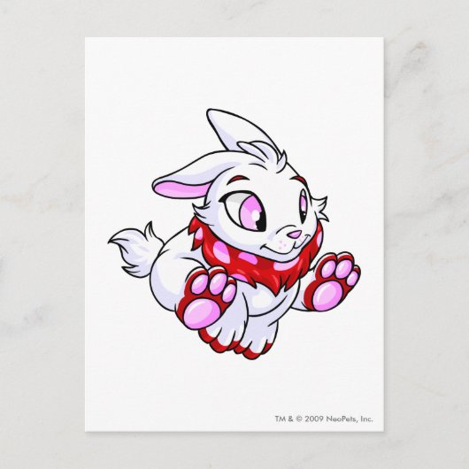 Cybunny Red Postkarte (Vorderseite)