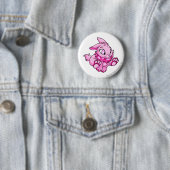 Cybunny Rosa Button (Beispiel)