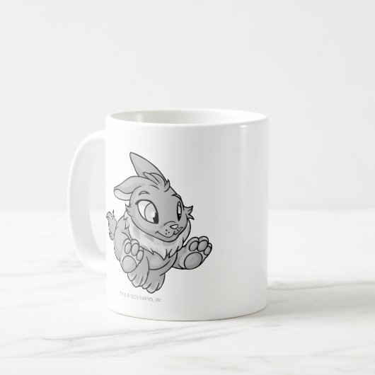 Cybunny Silber Kaffeetasse (Vorderseite Links)