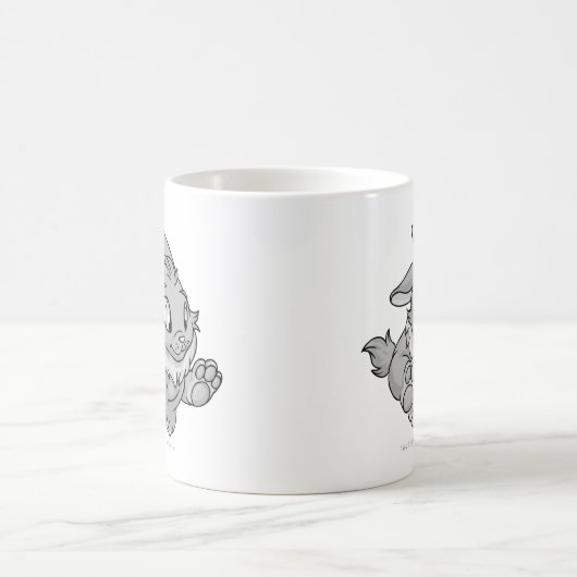 Cybunny Silber Kaffeetasse (Mittel)