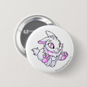 Cybunny Weiß Button (Vorne & Hinten)