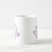 Cybunny Weiß Kaffeetasse (Mittel)