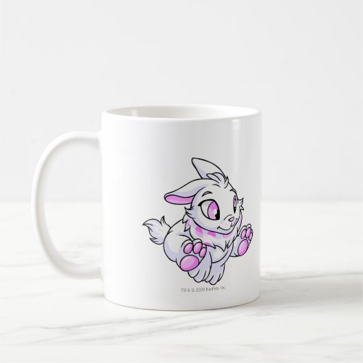 Cybunny Weiß Kaffeetasse (Links)
