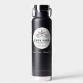 CYC Schwarze Flasche mit Thermalwasser (Vorne)