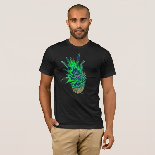 CYCAD Ananas-Druck-Shirt T-Shirt (Vorne ganz)