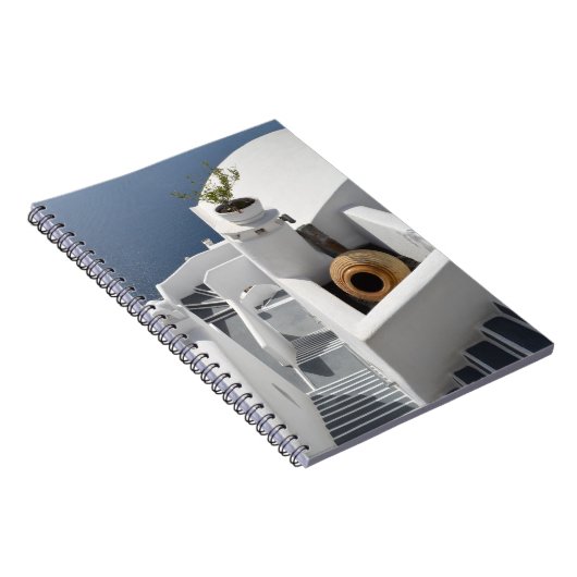 Cycladic Architecture Notebook Notizblock (Rechte Seite)