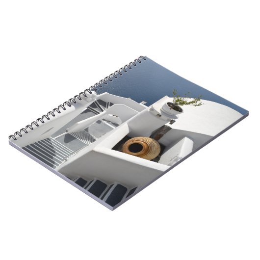 Cycladic Architecture Notebook Notizblock (Linke Seite)