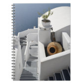 Cycladic Architecture Notebook Notizblock (Vorderseite)