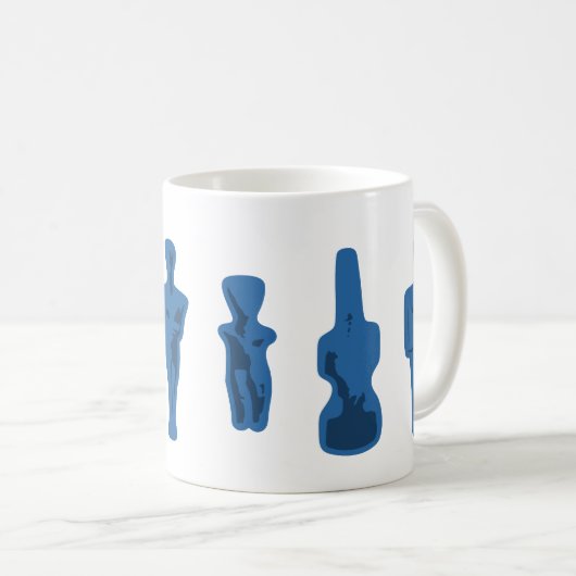 Cycladic Figurines Kaffeetasse (VorderseiteRechts)