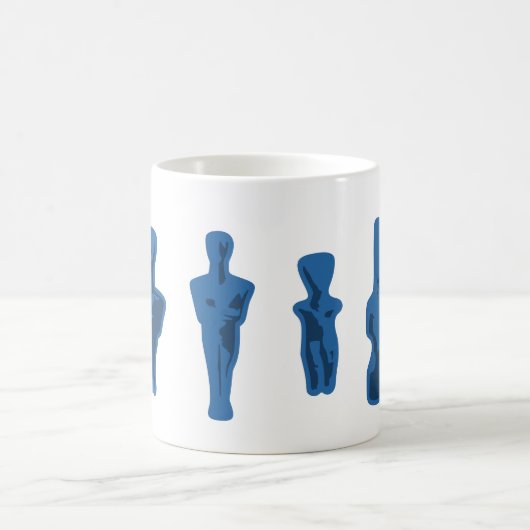 Cycladic Figurines Kaffeetasse (Mittel)