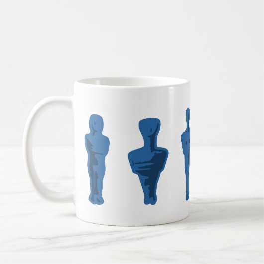Cycladic Figurines Kaffeetasse (Links)