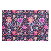 Cyclamen Blume Bloom Vintag Elegance Kissenbezug (Rückseite)