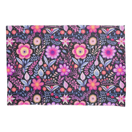 Cyclamen Blume Bloom Vintag Elegance Kissenbezug (Vorderseite)