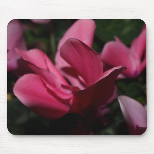 Cyclamen-Blume Mousepad (Vorne)