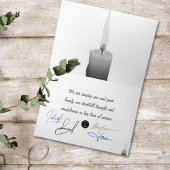 Cyclamen Blume und Candle Illustration Beileid Karte