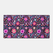 Cyclamen Floral Pattern Schreibtischunterlage (Vorderseite)