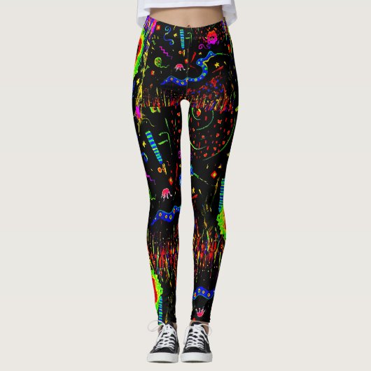Cyclamen Leggings (Vorderseite)