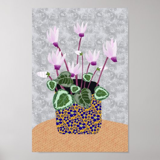 cyclamen Poster (Vorne)