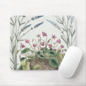 Cyclamen und Lavendel: 1.Cyclamen Romanum; 2.Spica Mousepad (Mit Mouse)