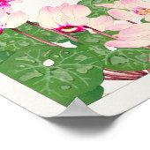 Cyclamen von Tanigami Konan Poster (Ecke)