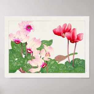 Cyclamen von Tanigami Konan Poster