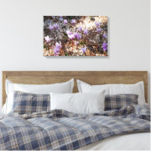 Cyclamen Wrapped Canvas Leinwanddruck (Insitu (Schlafzimmer))