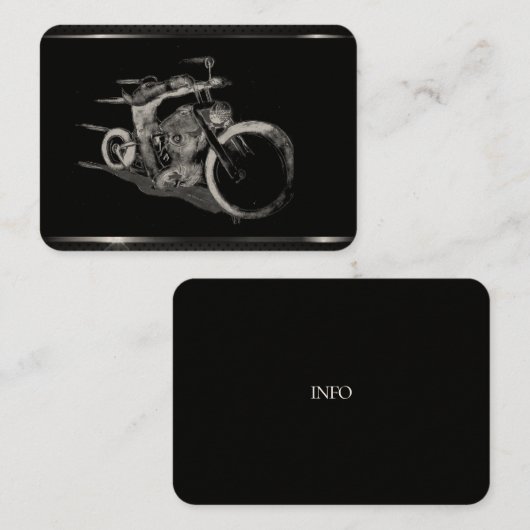 Cycle Business Card Visitenkarte (Vorne/Hinten)